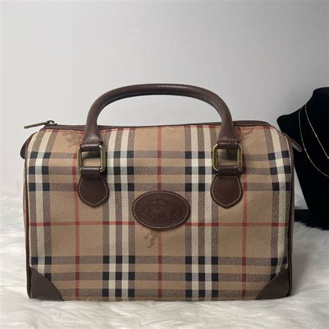 burberry boston bag red|authentic burberry bag price.